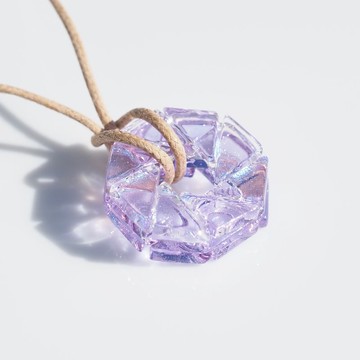 光之記憶玻璃（極光快門【迷你】【魔法】）項鍊【預約製作】