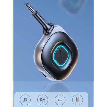 車載免提通話藍牙5.3立體無損MP3播放音頻接收器電視發射器二合一