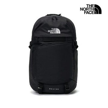 【The North Face 官方旗艦】 北面男女款黑色便捷收納休閒後背包｜52SF4HF