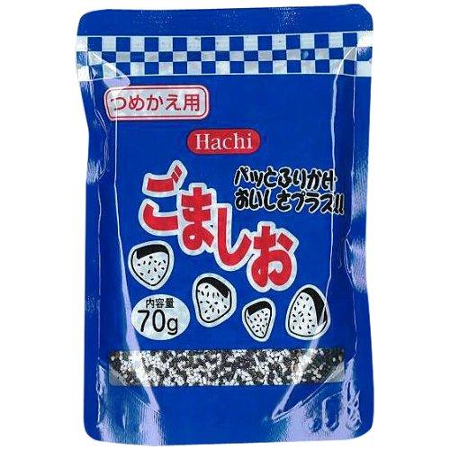 ハチ食品 つめかえ用ごましお70g×20袋