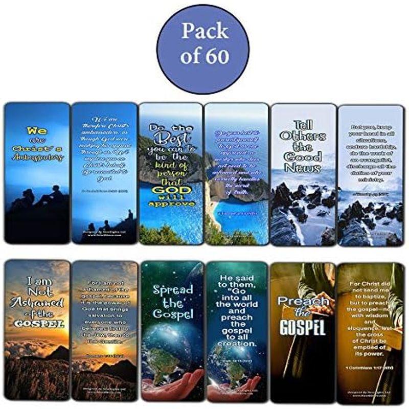 聖書カード 伝道者についてのしおり 60枚パック 聖書の言葉