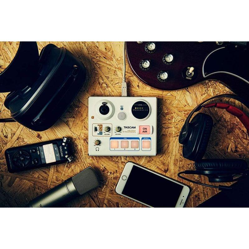 TASCAM(タスカム) MiNiSTUDIO PERSONAL US-32W ポッドキャスト ボイスエフェクト リバーブ 効果音再生 Yo