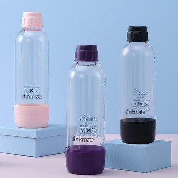 美國 drinkmate 410 犀牛機 0.5L專用耐壓水瓶 - 消光黑