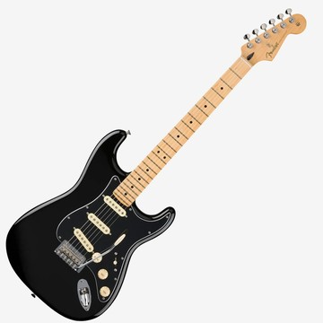 Fender LTD Player II Stratocaster® 全黑色 單單單 小搖座 墨廠 限定款【黃石樂器】
