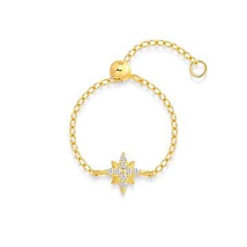 【ᴛᴏs】Perfection Ring 可調式璀璨星光戒指