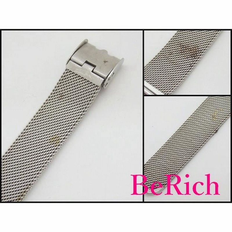 WALTHAM MAXIM手巻き時計 シルバー メッシュバンド