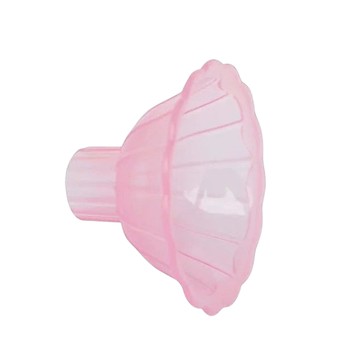 Betta 小花奶瓶漏斗  淺粉色  1個