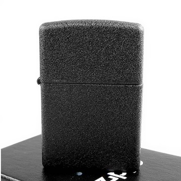 【ZIPPO】美系~Black Crackle黑裂紋烤漆打火機