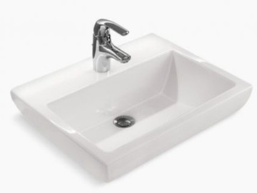 【麗室衛浴】美國 KOHLER活動促銷 PARLIAMENT系列 單孔檯上盆 K-14715T/X-1-0 564*442mm