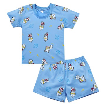 ONEDER 旺達 兒童睡衣套裝  110cm  超人力霸王 藍色