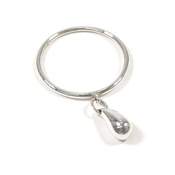 【日本直送 二手美品】11.5 號 蒂芙尼 TIFFANY&Co. 戒指 淚滴 艾爾莎‧畢翡 銀 925 精品