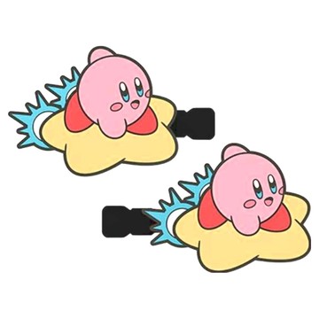 Nintendo 任天堂 卡比 30TH髮夾 飛行 可愛造型髮夾 時尚髮飾