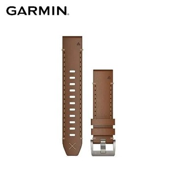 【原廠公司貨】GARMIN MARQ 義大利植鞣皮革錶帶