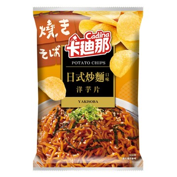 卡迪那洋芋片日式炒麵口味75G