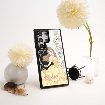 迪士尼公主貝兒  iPhone 16 Samsung S25 氣墊/標準/鏡面手機殼