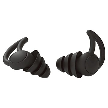 iMeBoBo 犀牛角降噪耳塞 睡眠隔音 黑色  1組  2個裝