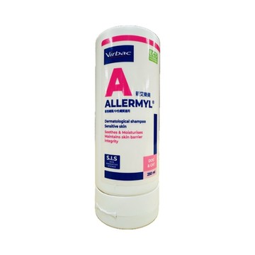 法國維克Virbac-Allermyl®新艾樂美-低刺激洗毛精 250ml(買二件送寵物玩具1個隨機)
