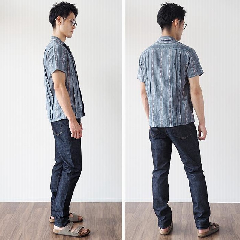 ☺️究極の岡山クラッシュデニム✨ストレッチ✨ユーロケンビー