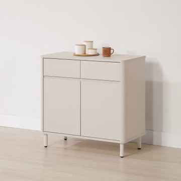 MUNA家居  曼尼亞2.7尺雙門餐櫃下座    81.2X40X79.2cm