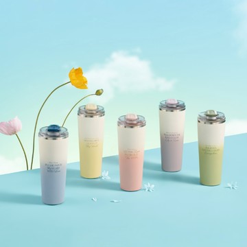 【Oolab 良杯製所】不鏽鋼鈦陶瓷易潔層隨行杯800ML (5色)  保溫 保冷 水杯 水壺 手搖 漸層水杯