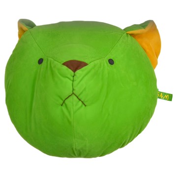 K's Kids 奇智奇思 造型抱枕  25 x 25cm  山姆熊 綠色