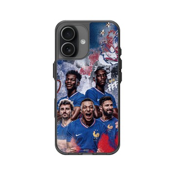 iPhone 17 Clear (相機按鈕) 酷墨灰 - FFF - France National team