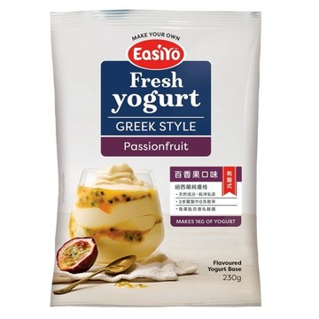EasiYo 希臘優格粉 百香果口味  紐西蘭原裝進口  含乳酸菌  230g  1包
