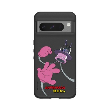 Pixel 8 Pro SolidSuit 黑 - Anpanman麵包超人 - 細菌幽浮