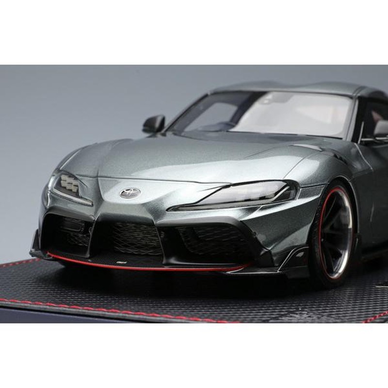 トヨタGRスープラアイスグレーメタリックミニカー トヨタ特注 1/30 新型 トヨタGR スープラ カラーサンプル アイス