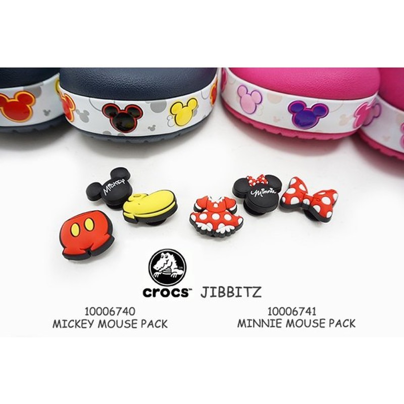 crocs jibbitz minnie mouse