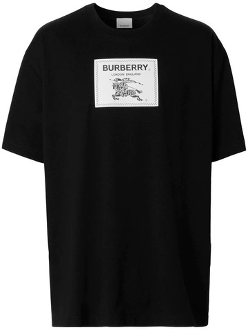 Burberry `Roundwood Label` T-Shirt