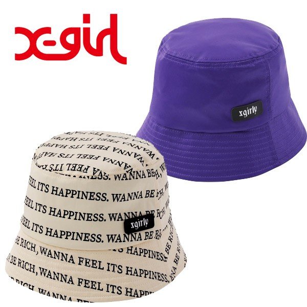 Sale セール エックスガール X Girl ユリノコラボ Yurino Bucket Hat バケットハット 帽子 ハット ロゴ シンプル 総柄 E Girls ブランド レディース 通販 Lineポイント最大0 5 Get Lineショッピング