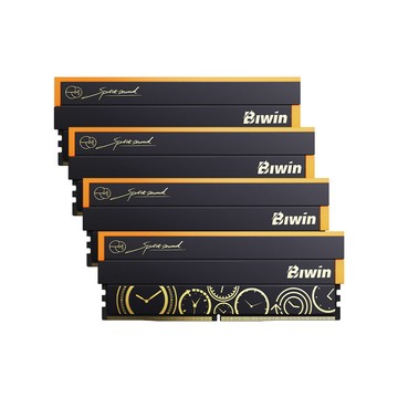 Biwin Black Opal DW100 OC Lab RGB 192GB(四通48GB*4) DDR5 6000黑/CL28【AMD 超頻優化】