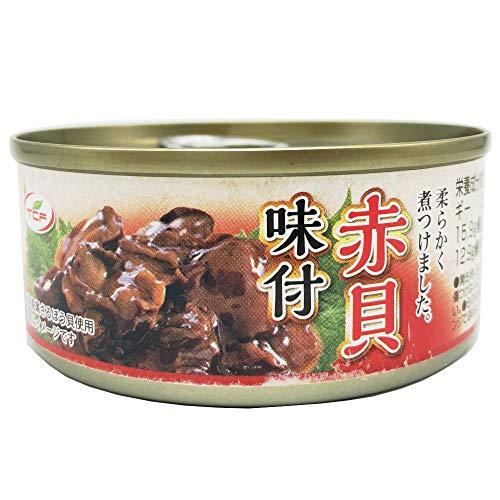 赤貝 味付 缶詰 100gx24缶 珍味 おつまみ アテ 酒の肴　缶切り不要 おつまみセット まとめ買い おつまみ缶詰