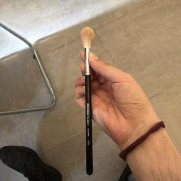 eigshow化妝刷838火苗眼影刷動物毛眼部暈染刷大號一支化妝師專用