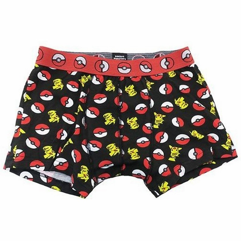 ポケモン ポケットモンスター 男性用下着 メンズボクサーパンツ モンスターボール ピカチュウ キャラクター グッズ スモールプラネット お洒落 メンズインナー 通販 Lineポイント最大0 5 Get Lineショッピング