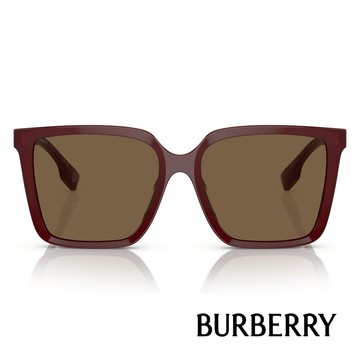 BURBERRY 太陽眼鏡 B4411D 402273-57mm 膠框 大方框 - 金橘眼鏡
