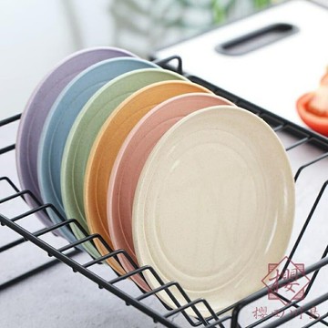 12個裝 日式調味碟塑料盤子吐骨碟6寸甜品碟子【櫻田川島】