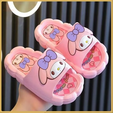 爆款熱推💖全臺免運 兒童拖鞋女童夏季男童可愛卡通室內家居軟底洗澡防滑親子寶寶女孩 JGVT