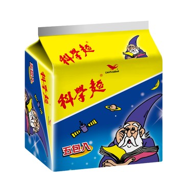 科學麵-原味(包)40gx5