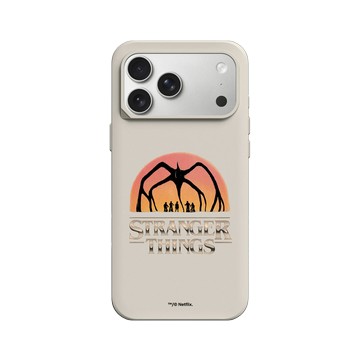 iPhone 17 Pro Max SolidX 貝殼灰 - Stranger Things - 奪心魔崛起
