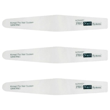 KONAD 專業砂質磨棒 菱形砂條雙面設計 快速修整指甲  3個  單色