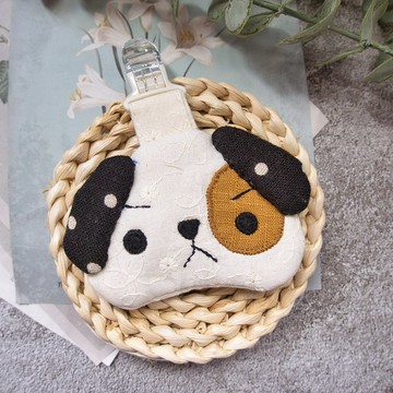 手工 汪汪狗平安符袋 Airtag/GOGORO保護套 可客製名字刺繡 香包
