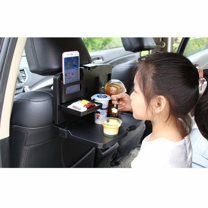折り畳みテーブル 車載用 後部座席収納 バックシート 収納 ポケット テーブル カー用品 多機能 ドリンクホルダー 便利 通販 Lineポイント最大get Lineショッピング