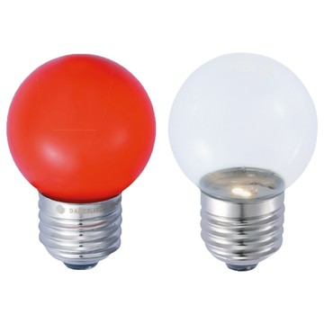 DanceLight 【10入】LED 小燈泡 0.5W E27 110V 小夜燈 燈泡 清玻璃 紅玻璃