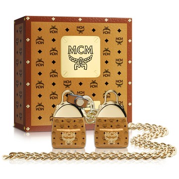 MCM 經典背包淡香精小香墜鍊禮盒(小香7ml*2入)