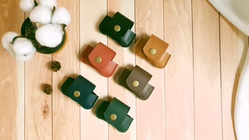 YF158 手工文創_Airpods 耳機套、耳機保護套、真皮耳機套