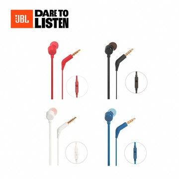 隔日到貨🚚【JBL】Tune 110 入耳式耳機麥克風 3.5mm有線耳機 線控麥克風 可免持通話