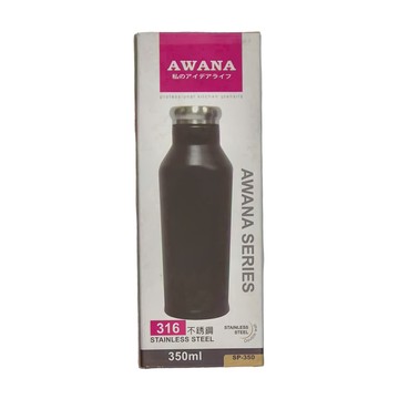 AWANA 不鏽鋼 316極限運動瓶 SP-350  黑色  350ml  1盒