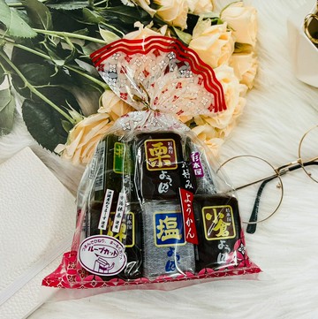 日本 衫本屋 五色羊羹 綜合羊羹 9入(煉/小倉/抹茶/栗/塩) 360g｜全店$199免運